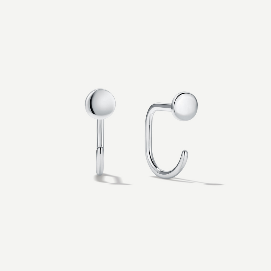 Stay Close Disc Hoops
