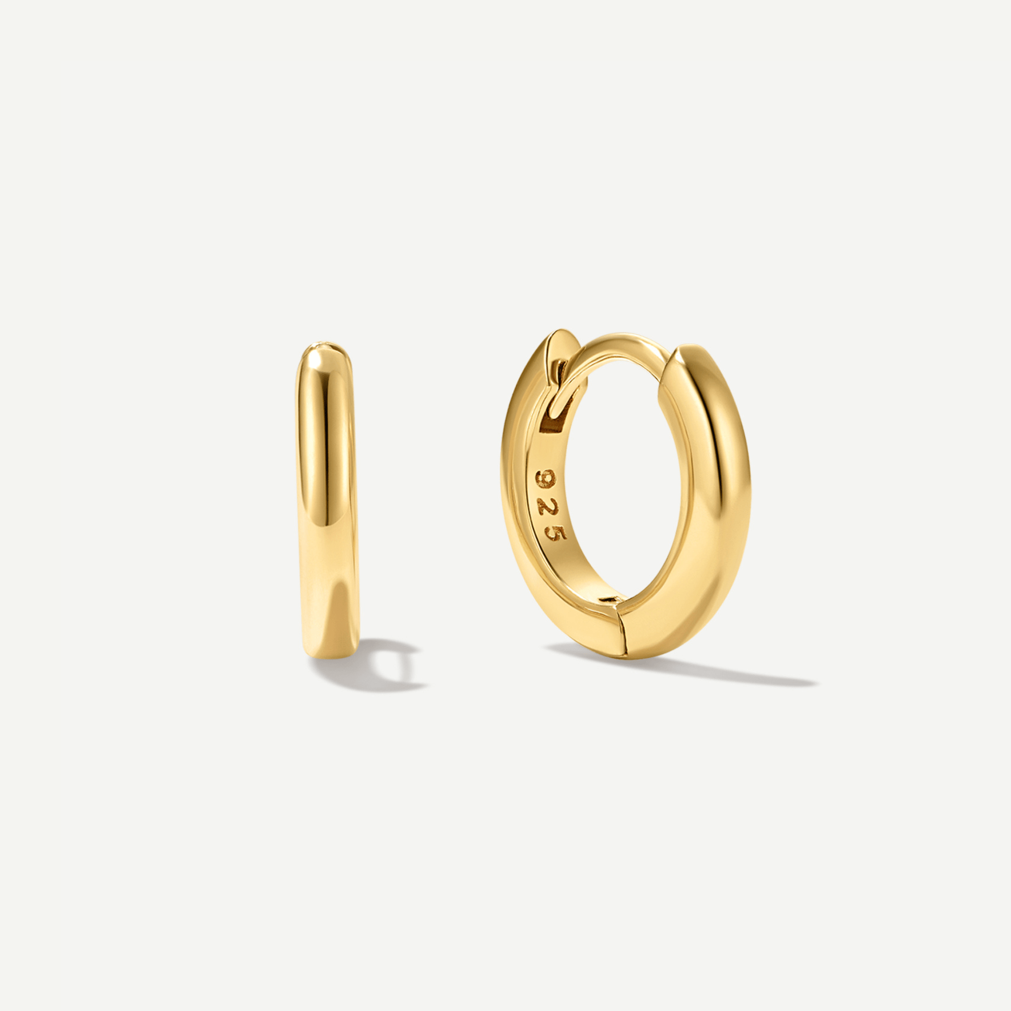 Balance Huggie Hoops - ARDANT