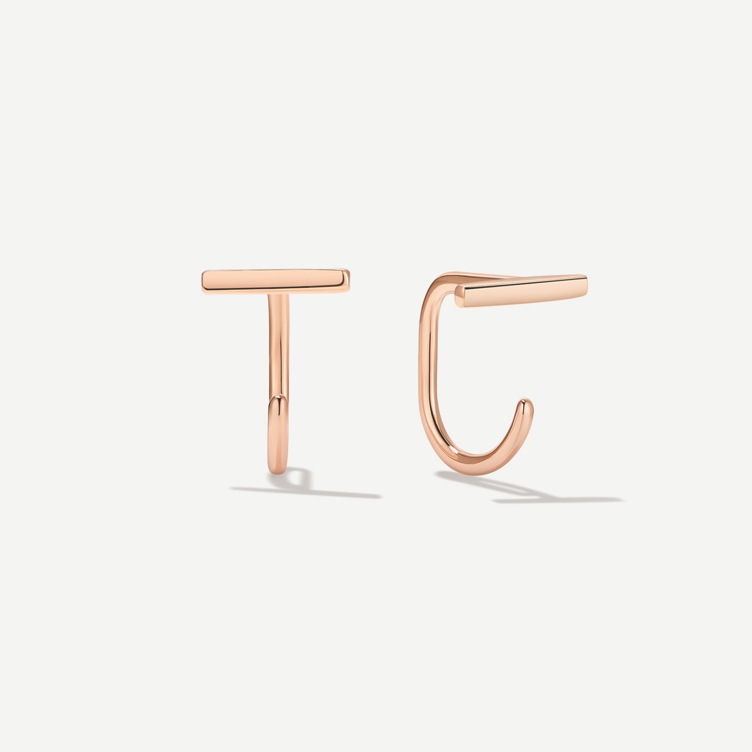 Stay Close Bar Hoops - ARDANT