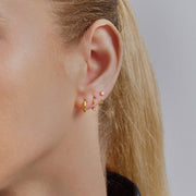 Swerve Moissanite Hoops - ARDANT