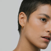 Stay Close Moonstone Hoops