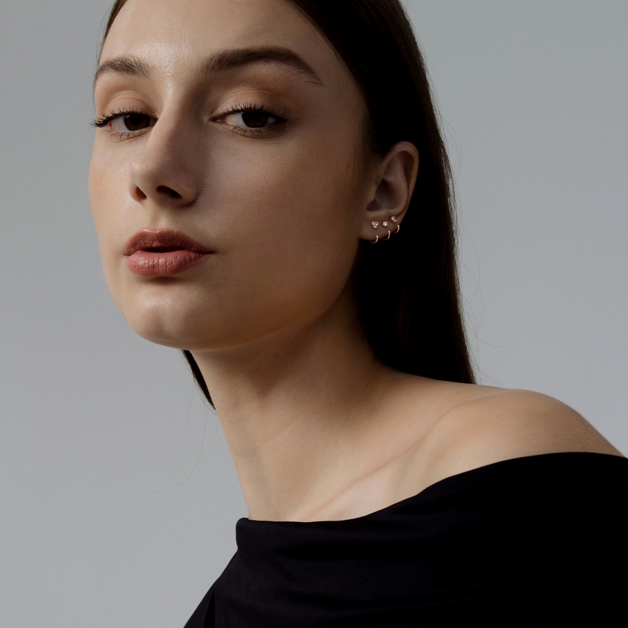Stay Close Teardrop Hoops