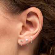 Stay Close Baguette Hoops