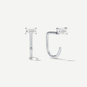 Stay Close Baguette Hoops