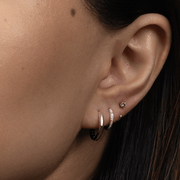 Stay Close Amethyst Hoops - ARDANT