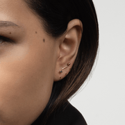 Stay Close Amethyst Hoops - ARDANT