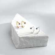 Stay Close Amethyst Hoops - ARDANT