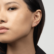 Stay Close Aquamarine Hoops - ARDANT