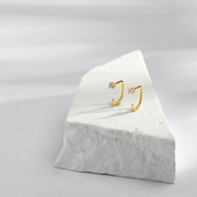 Stay Close Aquamarine Hoops - ARDANT