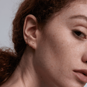 Stay Close Blue Sapphire Hoops - ARDANT