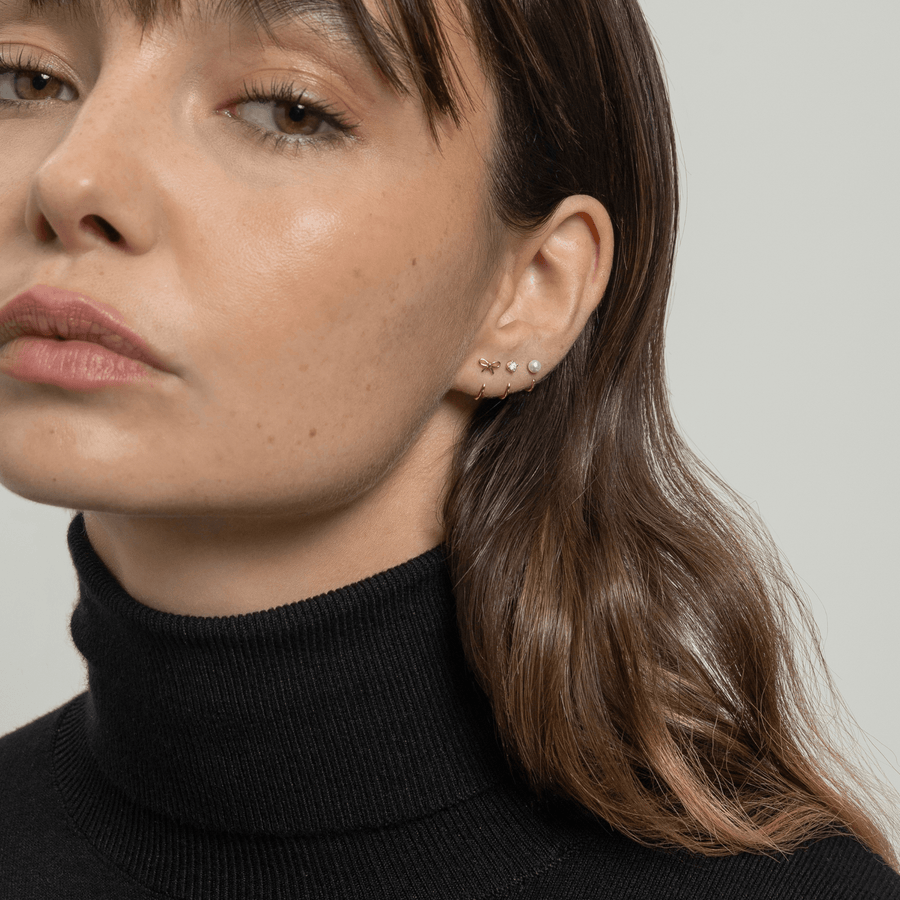 Stay Close Bow Hoops - ARDANT