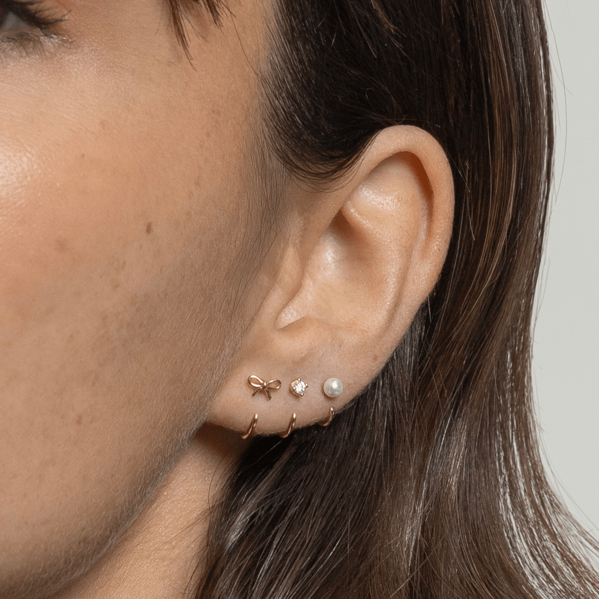 Stay Close Bow Hoops - ARDANT