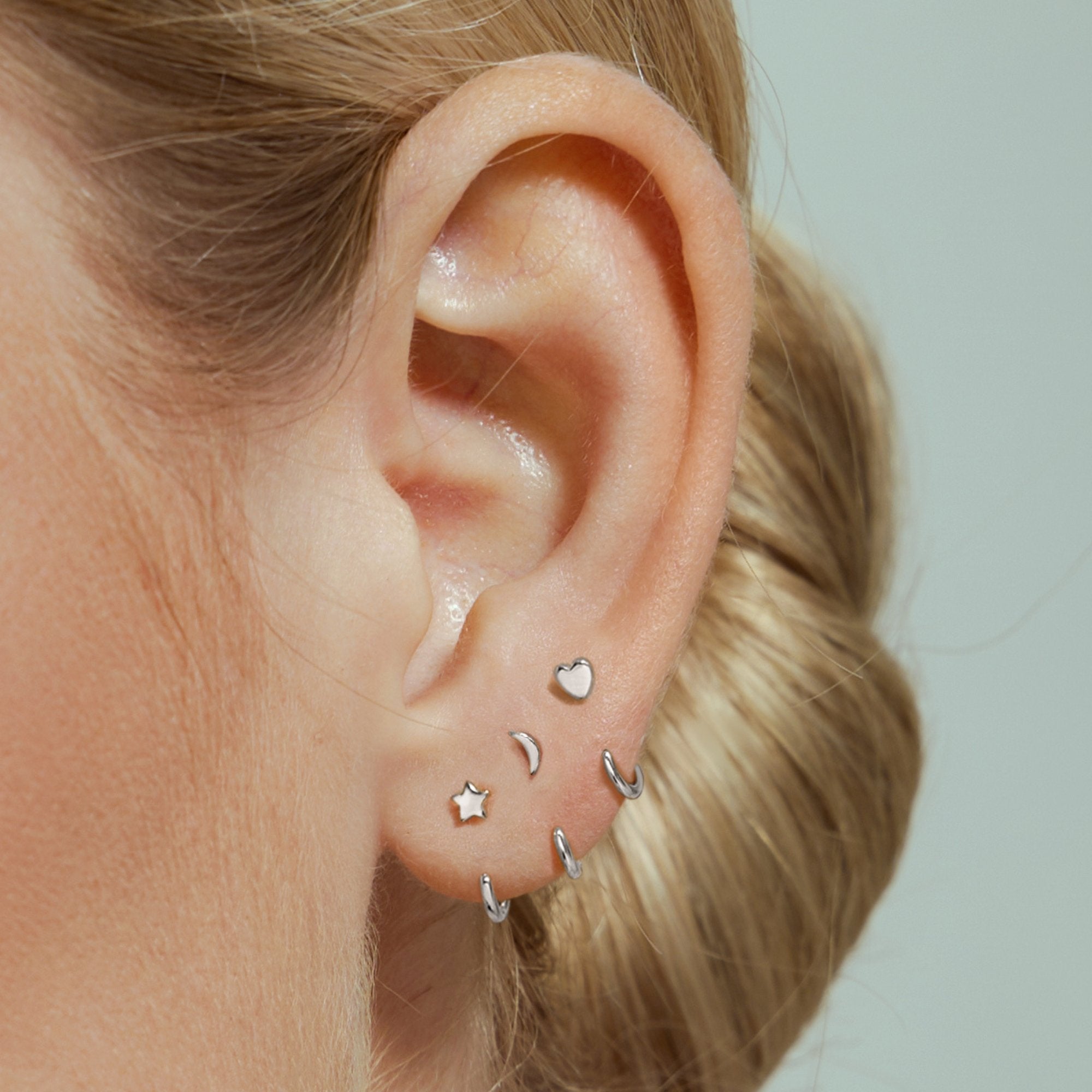 Stay Close Moon Hoops | ARDANT