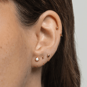 Stay Close Opal Hoops - ARDANT