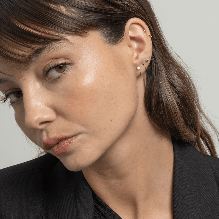 Stay Close Opal Hoops - ARDANT