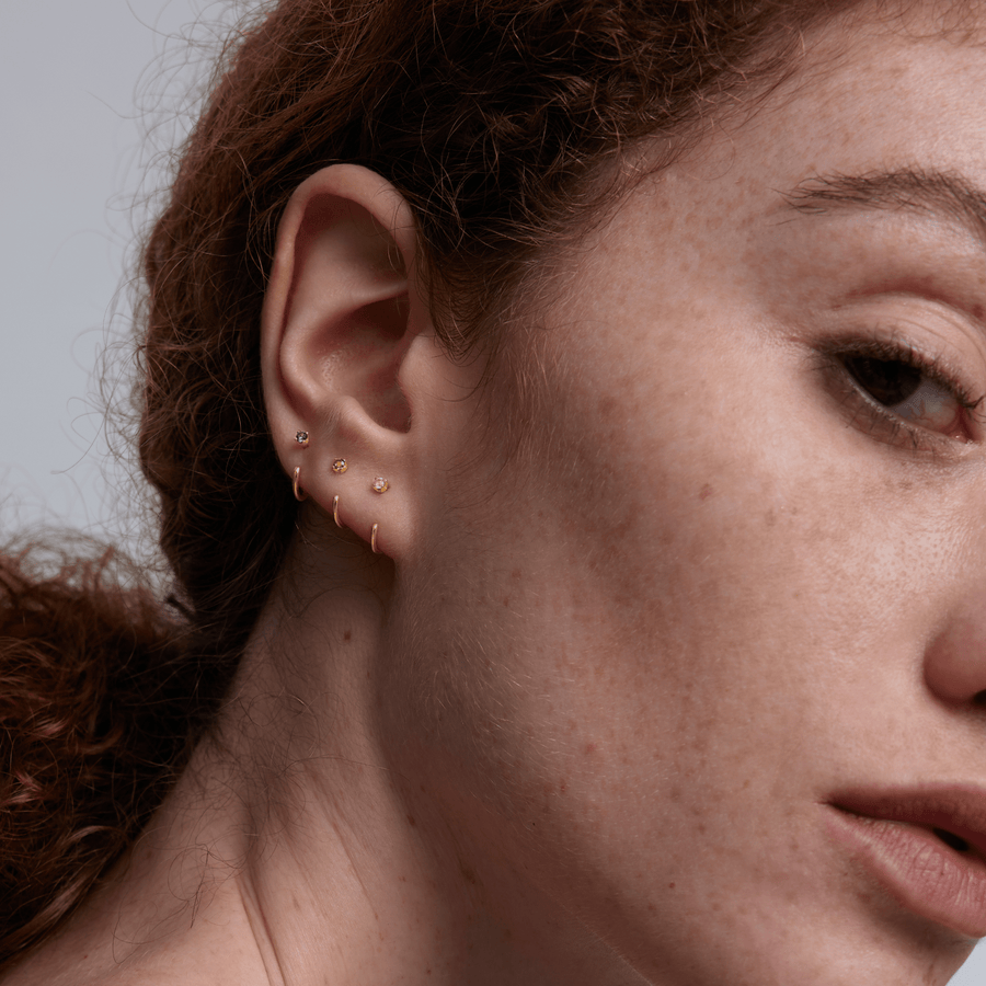Stay Close Peridot Hoops - ARDANT
