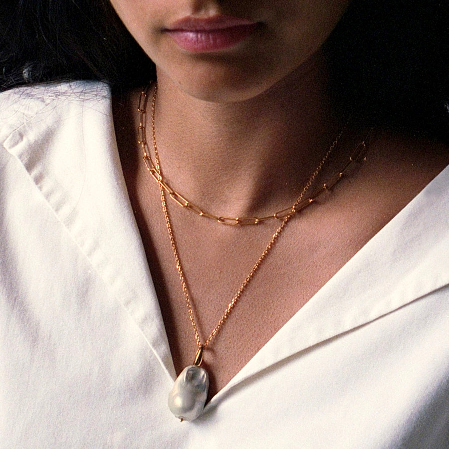 Serendipity Pearl / Basis Necklace